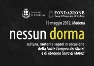 Nessun Dorma, a Modena il 19 maggio