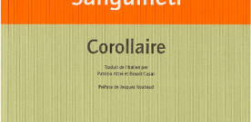 Sanguineti, Corollaire, Éditions Nous