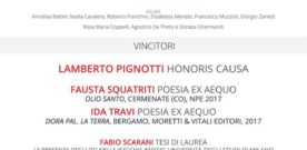 Premio Alessandro Tassoni, Cerimonia di Premiazione