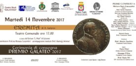 Premio GALATEO, Galatone, 14 novembre 2017