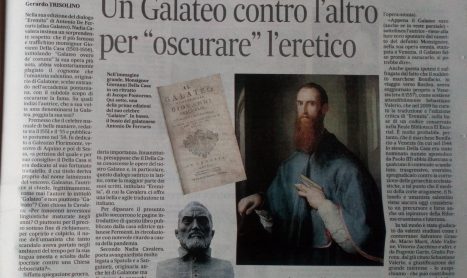 Un Galateo contro l’altro per “oscurare” l’eretico