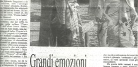 Ennio Bonea, “Grandi emozioni Poemi ‘concentrati’”, in «Quotidiano», 30 giugno 1999