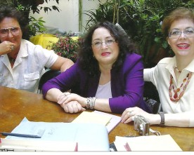 Maria Pia Moschini, Nadia Cavalera e Mariella Bettarini