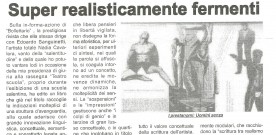 Giovanni Amodio, su “Superrealisticallegoricamente”, in «Taranto sera», 5 giugno 2006