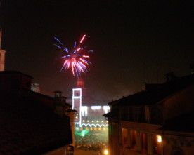 Modena, piazza Grande, Capodanno 2013
