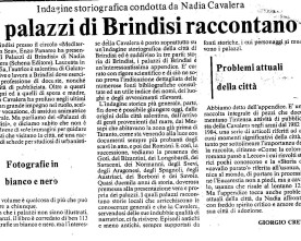 Giorgio Cretì, su “I palazzi di Brindisi”