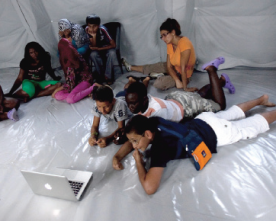 I CENTO SCATTI ragazzi in terremoto, 24 maggio, mostra e reading di poesie