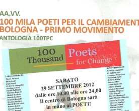 “100.mila poeti per il Cambiamento” è ora un’antologia