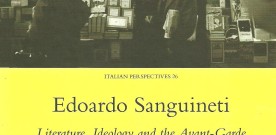 Edoardo Sanguineti, a cura di Paolo Chirumbolo e John Picchione