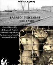 Corteo nazionale contro gli allevamenti dei visoni