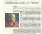 GAZZETTA DI MODENA, 2 giugno, p.16 Notizia su Titos Patrikios, vincitore honoris causa del Premio Alessandro Tassoni 2014.