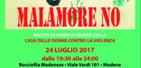 MALAMORE, Modena, 24 luglio 2017