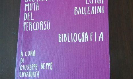 “Qui è la sostanza muta del percorso”,